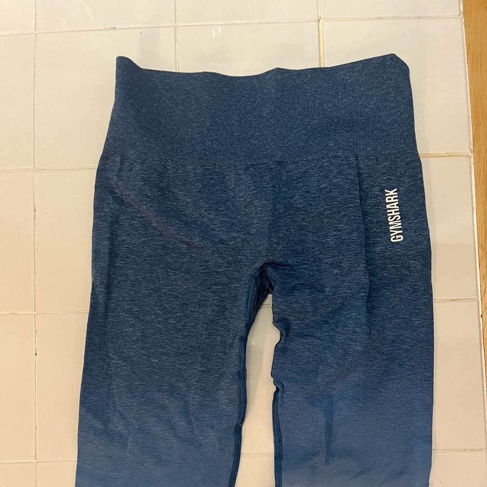 Gymshark beautiful blue ombré seamless leggings